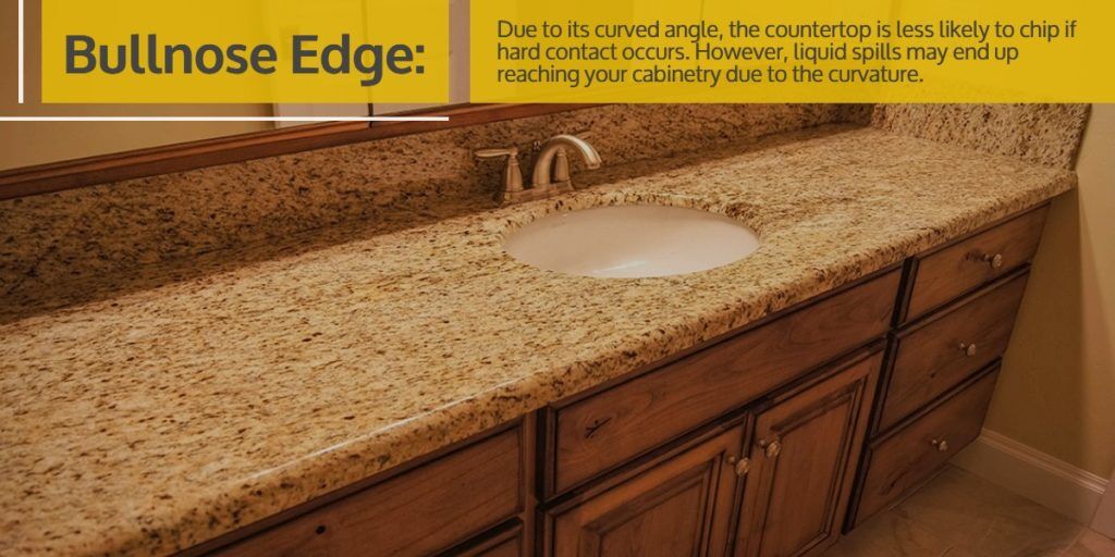 Bullnose Edge Vs Full Bullnose Edge Countertop Stonesense